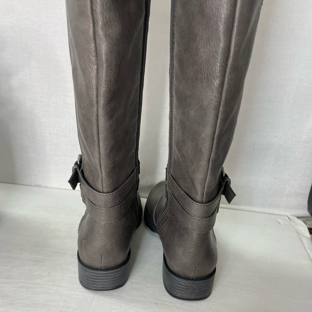 Naturalizer Garrison Cozy Knee High Boots in Grey Size 5 M - Picture 6 of 11